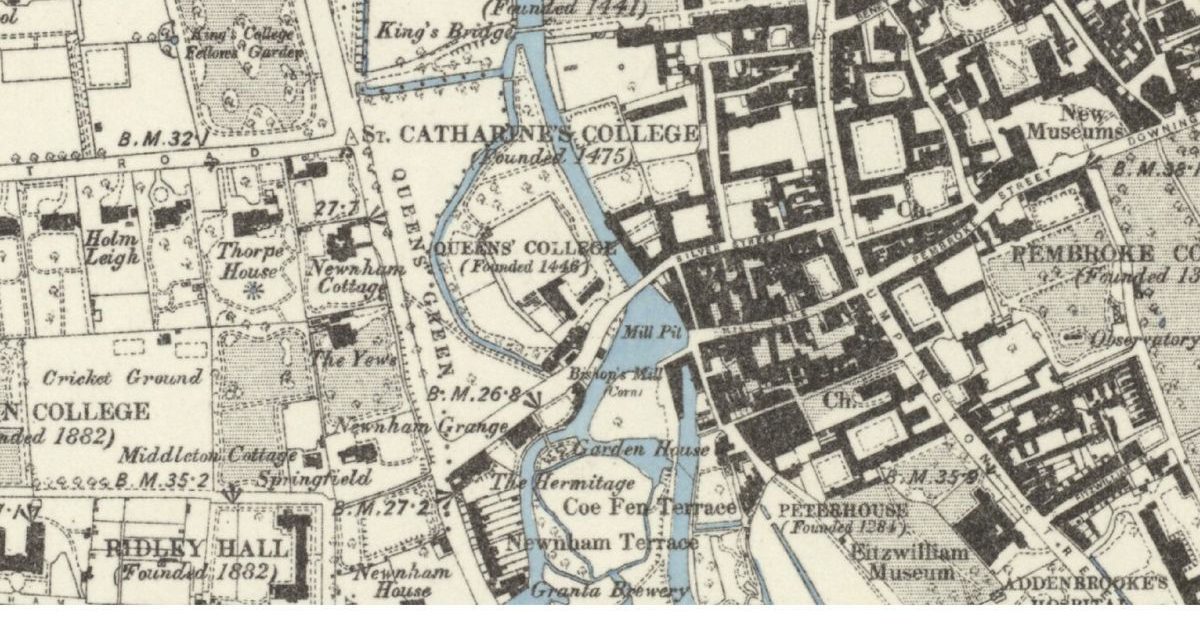 Queens College Cambridge Map Queens' College, Cambridge - Cambridgeshire - Parks & Gardens